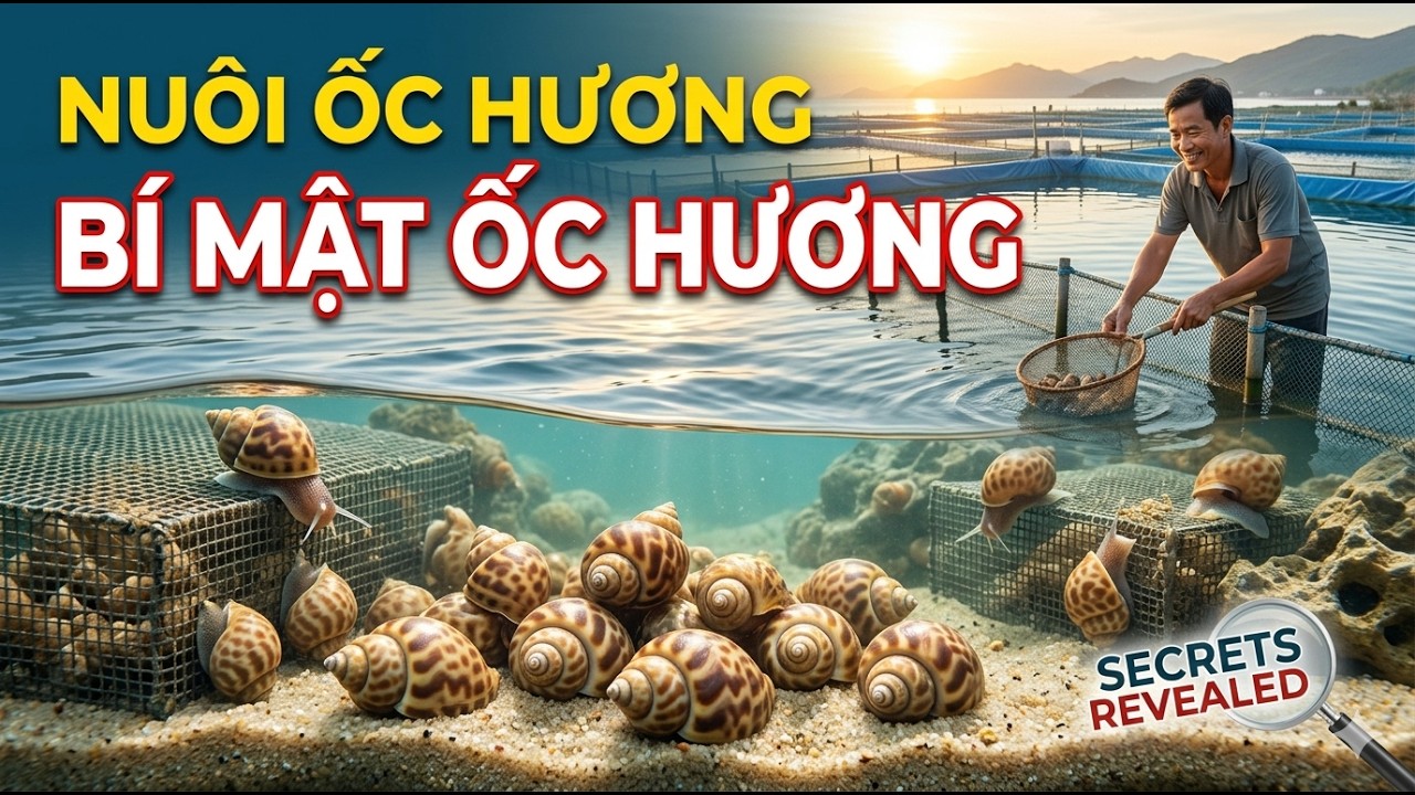 Bí Mật Ốc Hương - Từ Thiên Nhiên Đến Nuôi Trồng