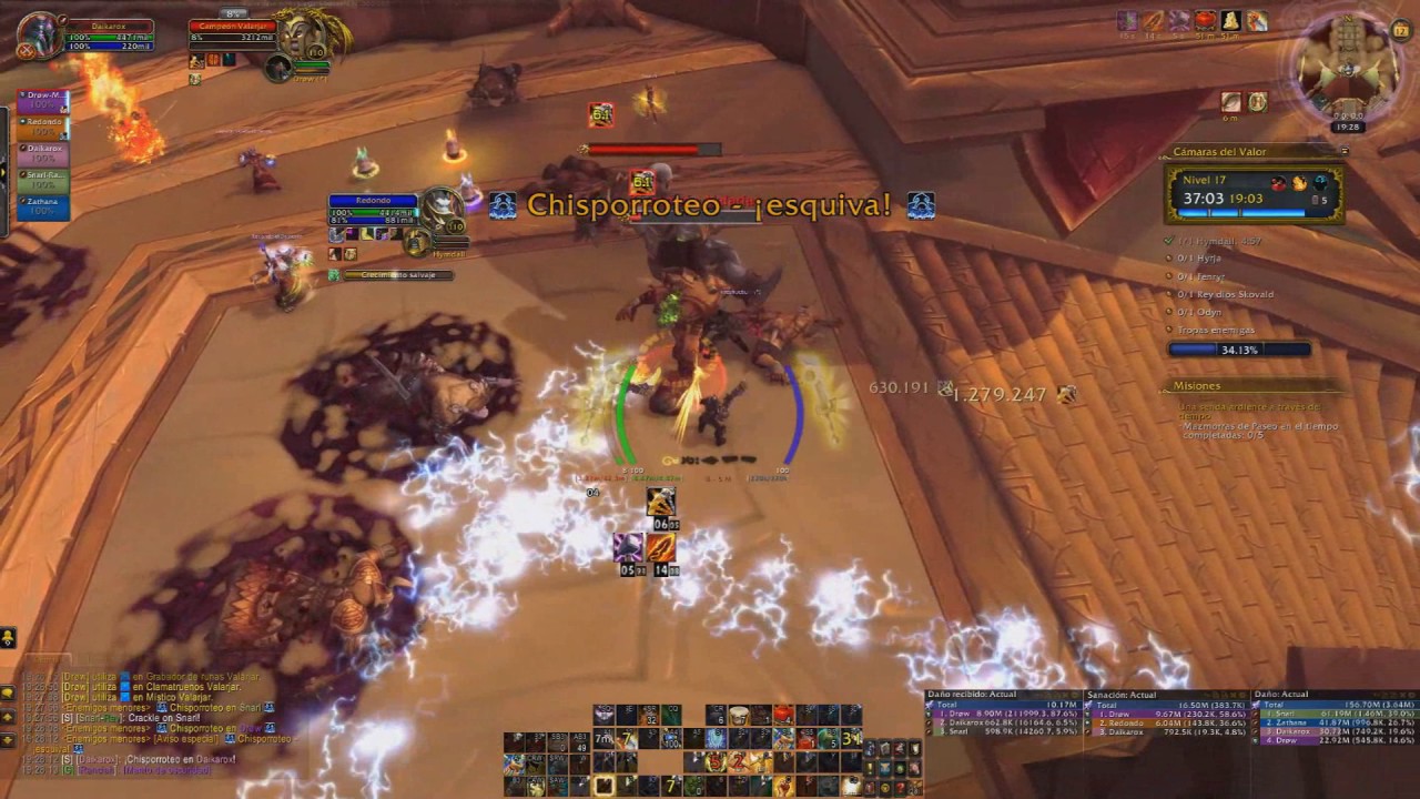 Halls of Valor M+17 in time (+1 upgrade) Daikarox Retribution Paladin PoV