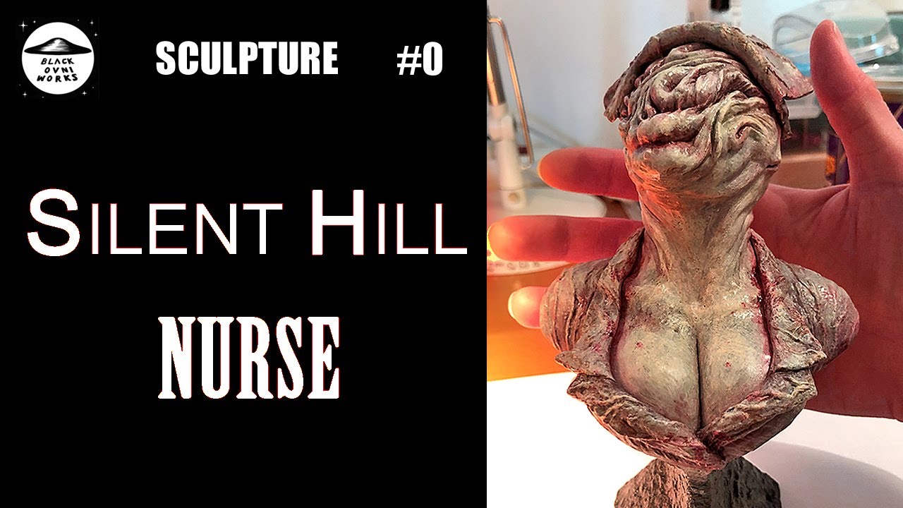 [#0] Sculpting: Bubble Head Nurse (Silent Hill)