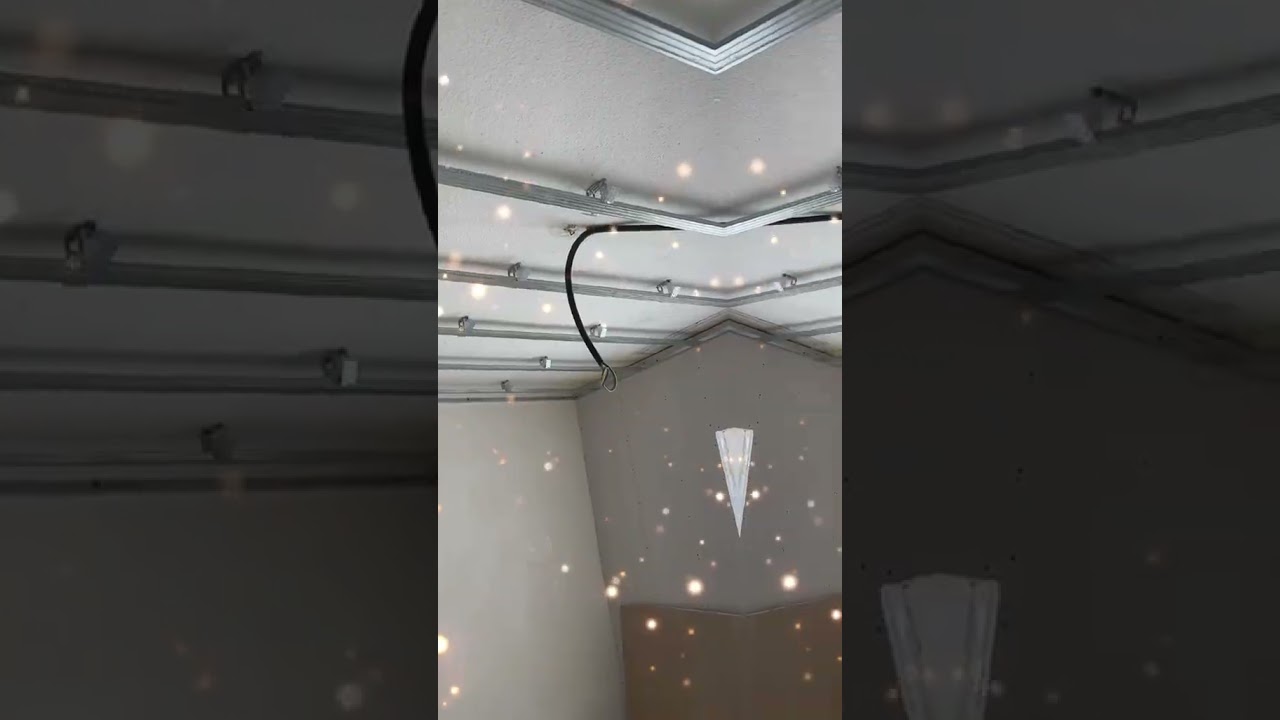 Y hoy tocó colocar techos de Pladur con anclajes directo 