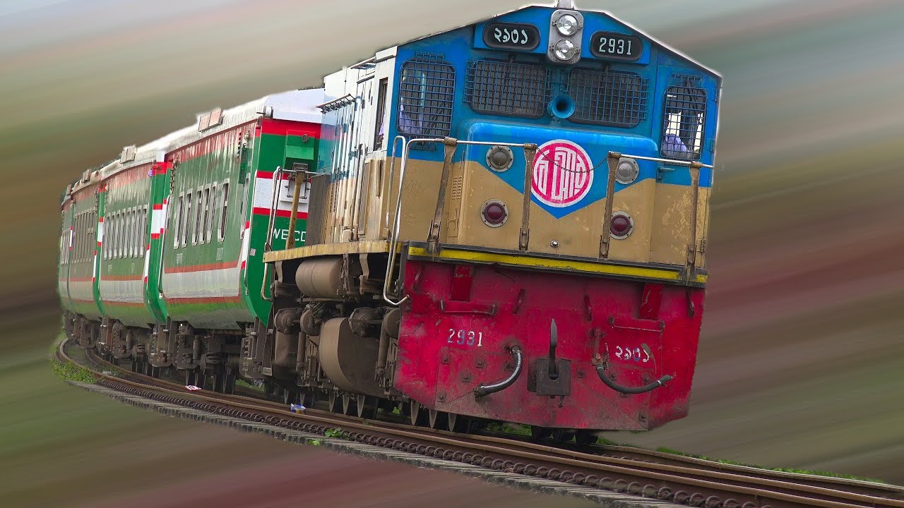 Sonar Bangla Express runs with PT INKA made Rake & EMD Locomotive