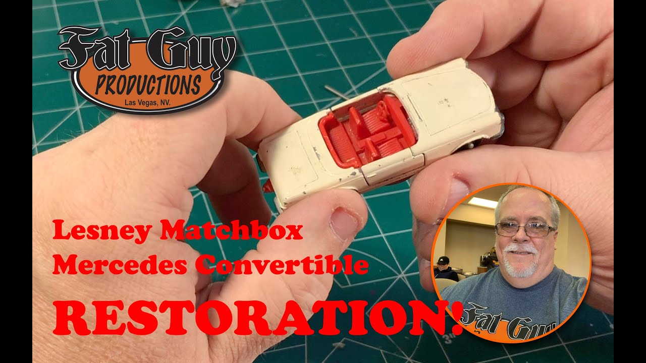 Lesney Matchbox Mercedes 230 SL Restoration