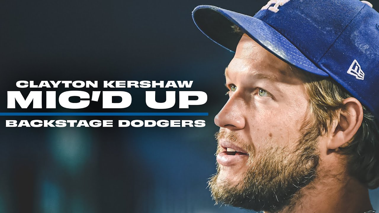 Clayton Kershaw Mic'd Up - Backstage Dodgers Season 8 (2021)