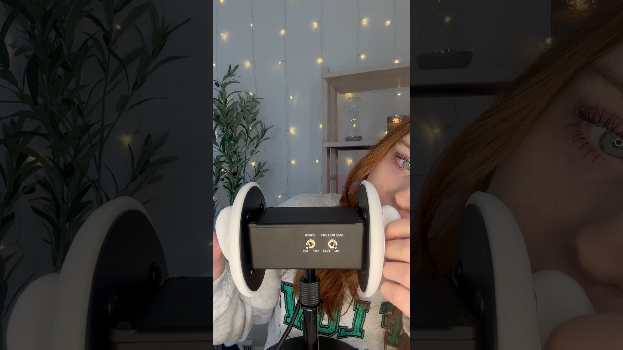 ASMR 3Dio Microphone Tingles 🤍