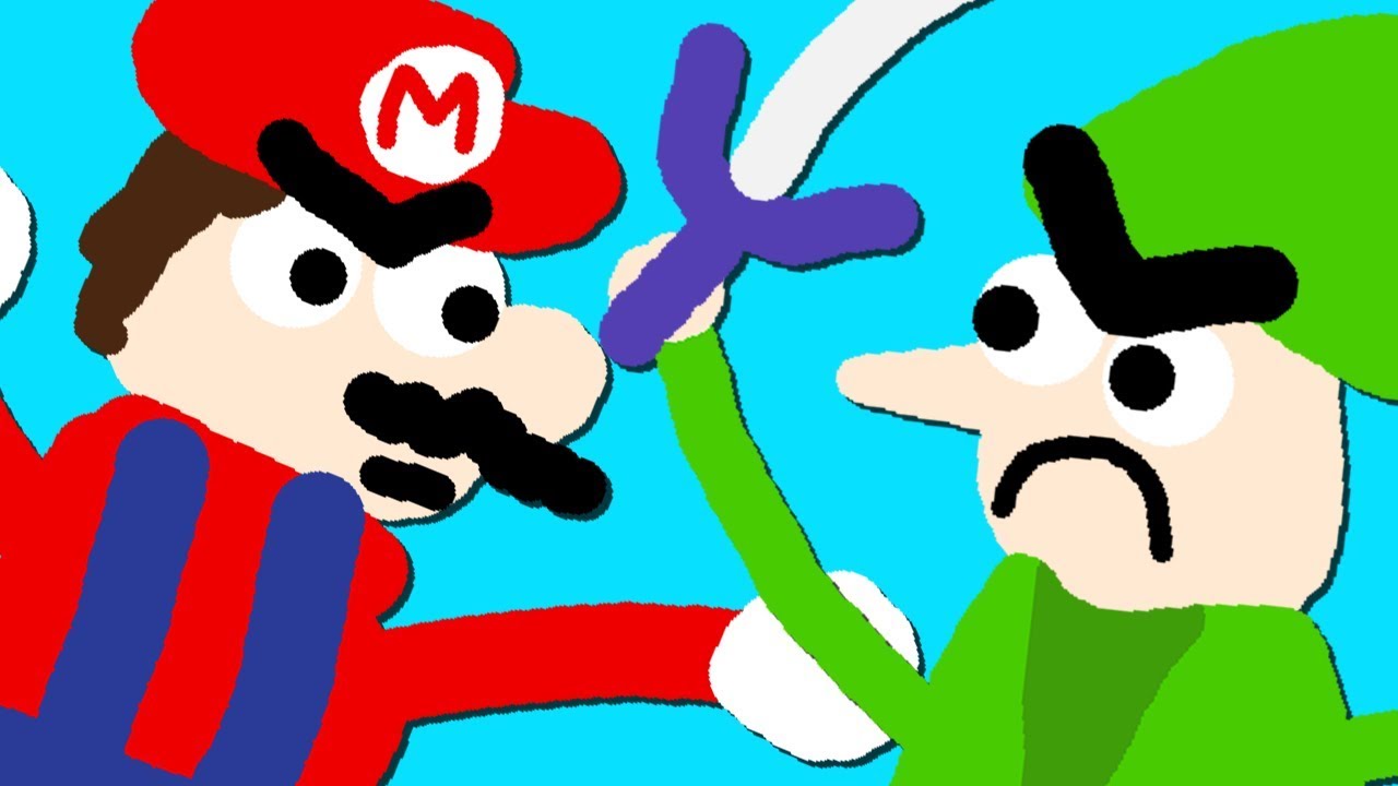 Zombey verprügelt Nintendo Charaktere.