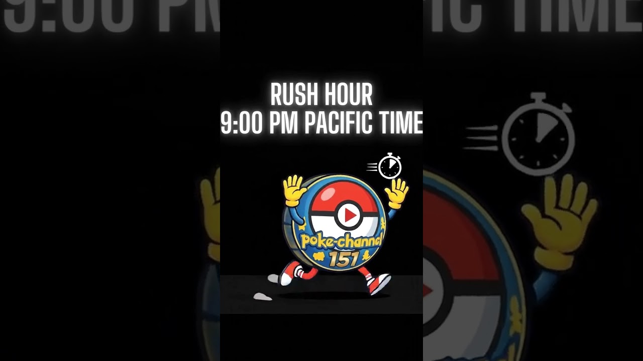 1 Hour of nonstop Pokemon shorts! 9PM Pacific time