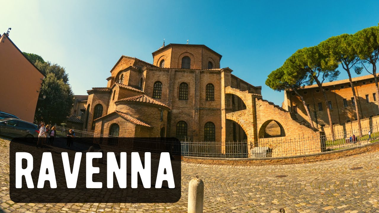 Равенна, Италия 🇮🇹 - Виртуальная прогулка по городу - 2022 - 4K/60FPS