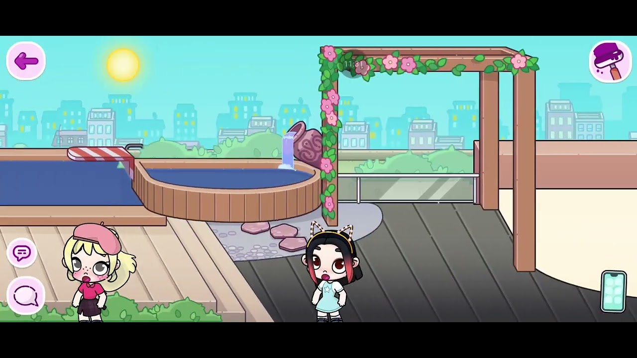 Dia de vista no avatar world parte 2