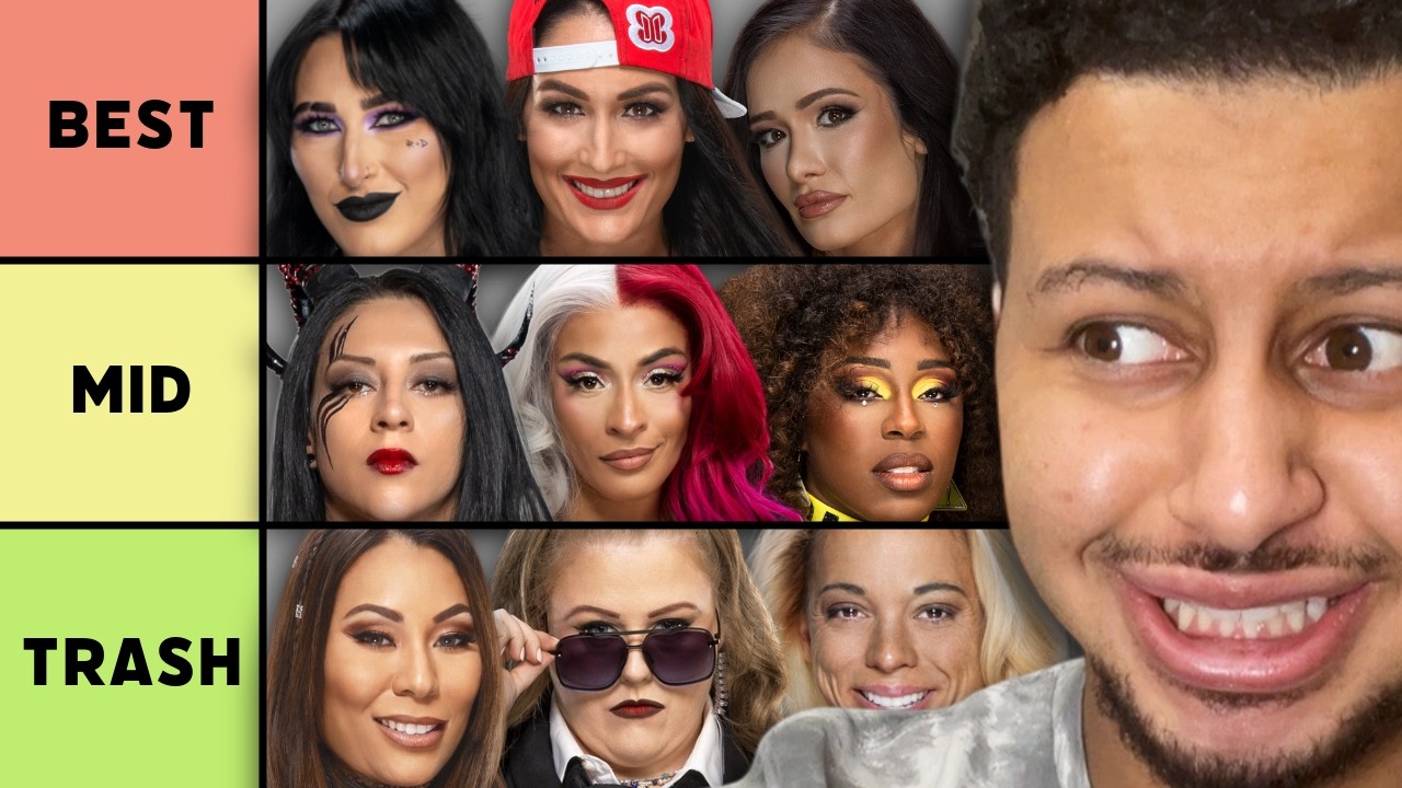 Ranking EVERY WWE Woman in 2025 – Part 2 (WWE Tier Ranking)