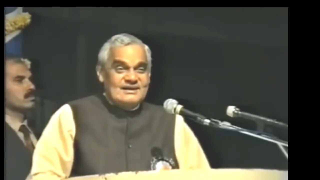 Atal Bihari Vajpayee Speech Indian Classical Music 75th Birth Anniversary Pt Bhimsen Joshi