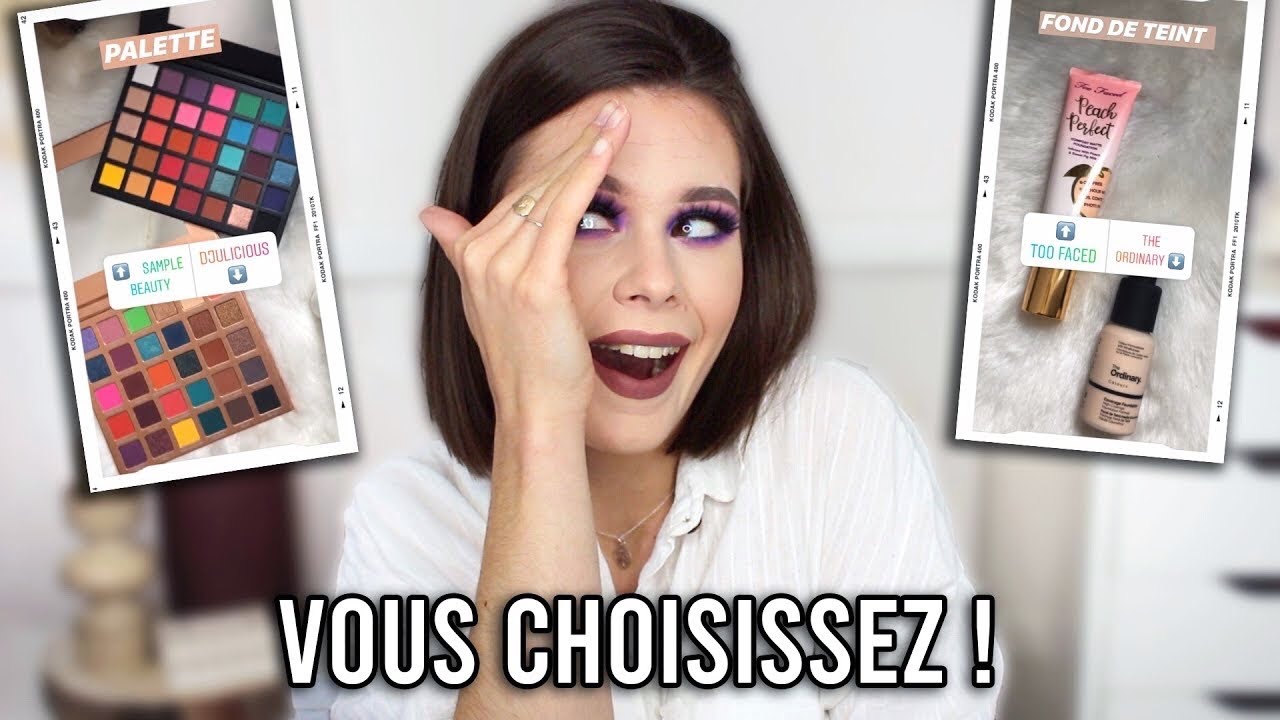 VOUS CHOISISSEZ MON MAKE UP !