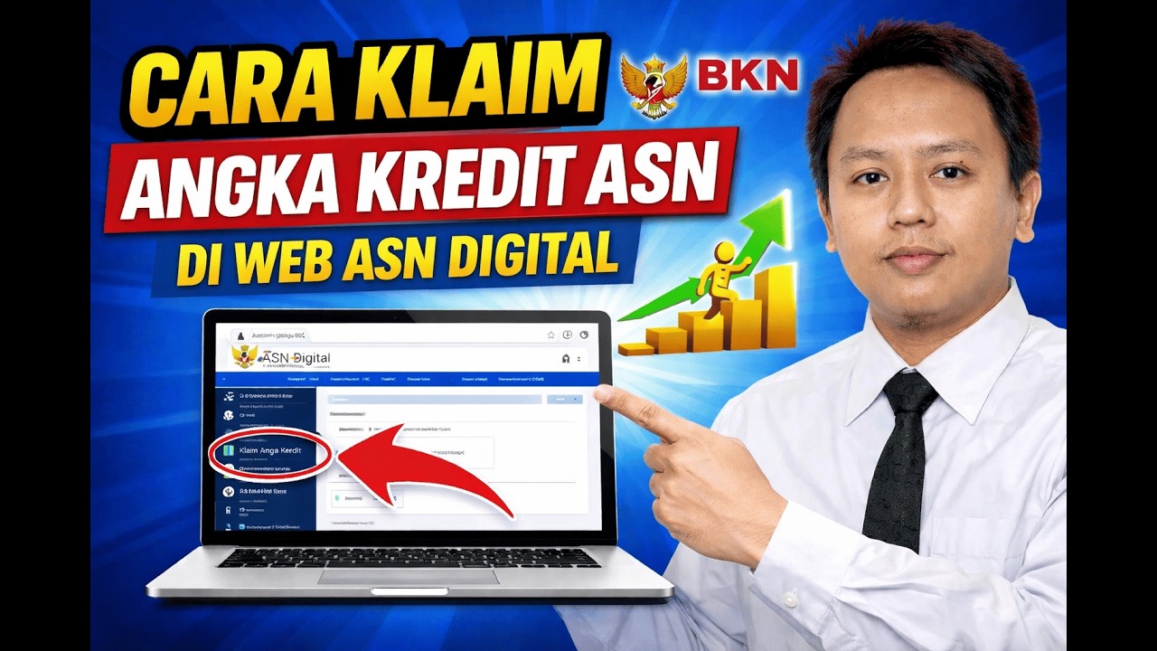 ASN WAJIB TAHU! Cara Klaim Angka Kredit di ASN Digital BKN