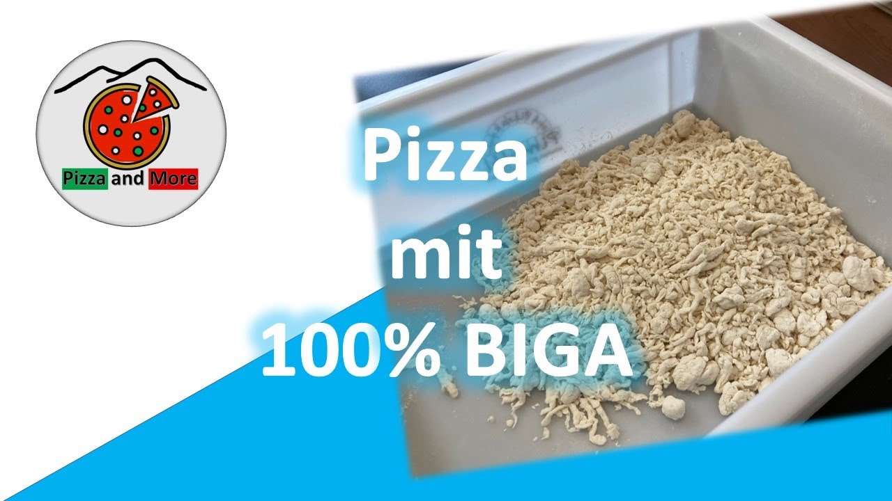 100% BIGA Pizzateig mit 48 Stunden Gehzeit