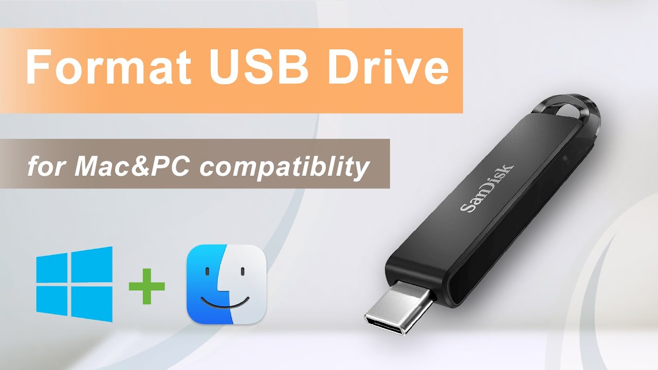 【Полное руководство】Как отформатировать USB-накопитель на Mac/Windows — для совместимости с Mac и ПК