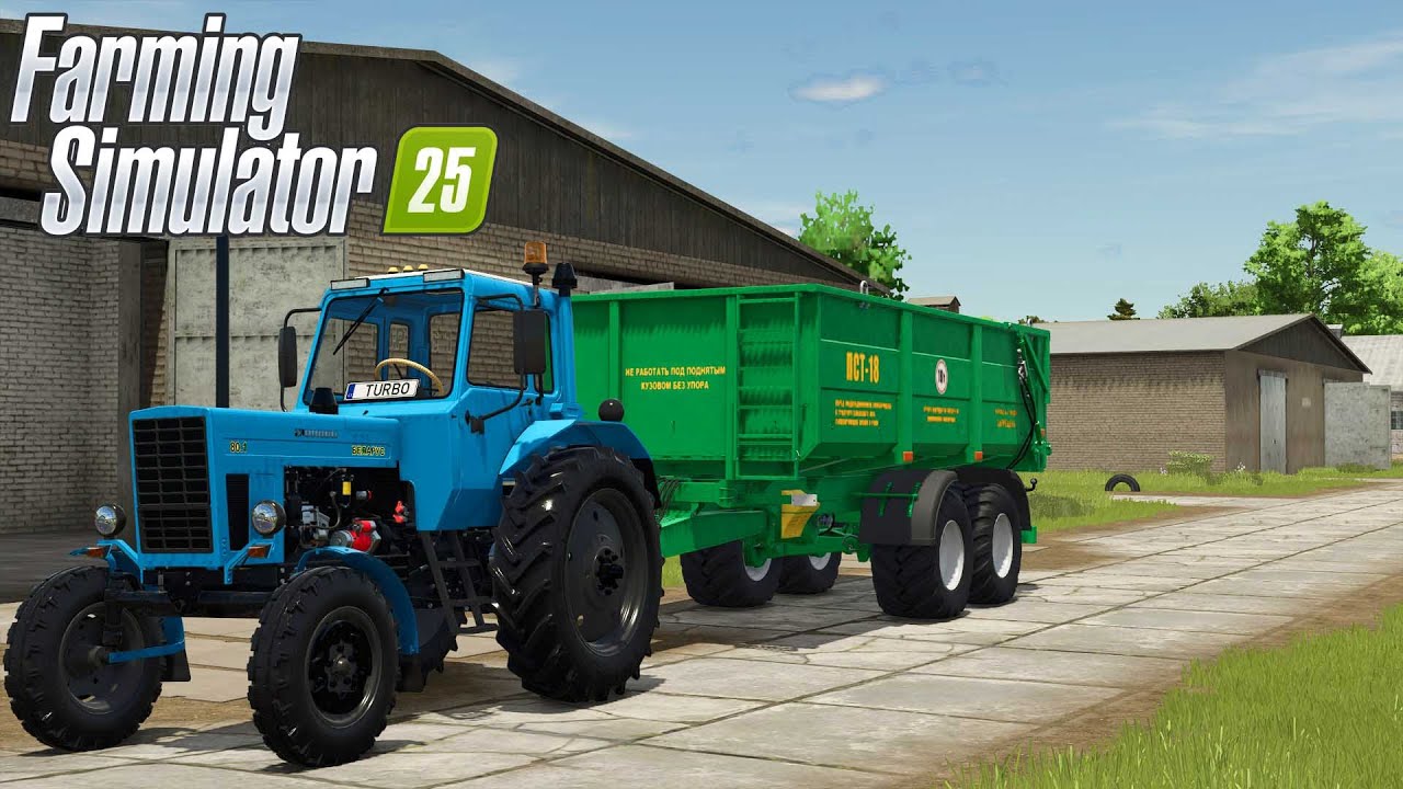 FS 25. КУПИЛИ НОВЫХ ЖИВОТНЫХ. НОВАЯ ТЕХНИКА! ВЫЖИВАЕМ В ДЕРЕВНЕ ЖУРАВЛЁВО.