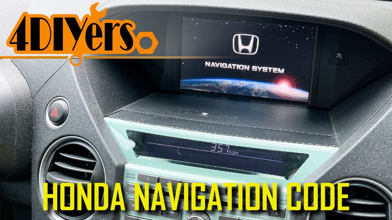 How to Get the Navigation Unlock Code for a Honda Pilot