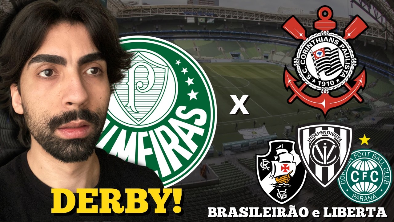 Modo Carreira | DIA DE DERBY! 🔥 Palmeiras x Corinthians e a luta pelo 1º lugar na Liberta! |Parte 13