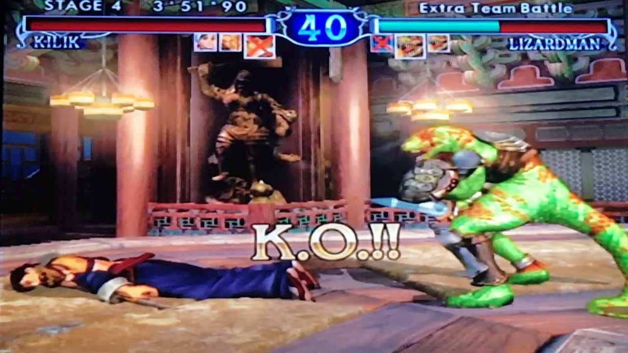 Soul Calibur 2 Extra Team Battle Mode Kilik Nightmare Talim GameCube