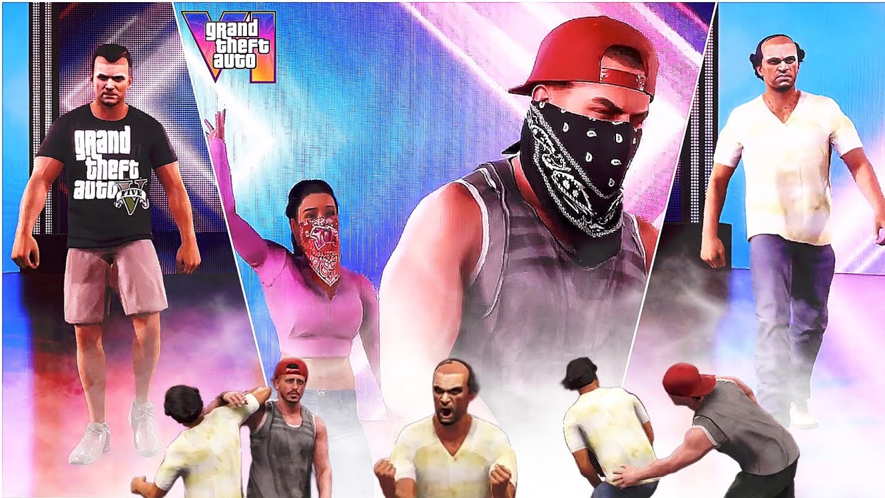 GTA 6 vs GTA 5 | WWE 2K24 Mod