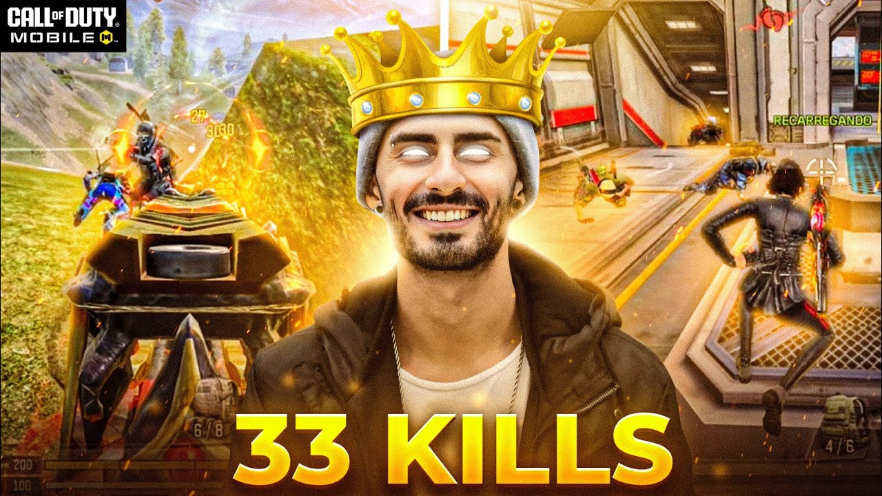 A PARTIDA + LINDA E LOTADA QUE FIZ NESSA SEASON - COD: MOBILE BATTLE ROYALE