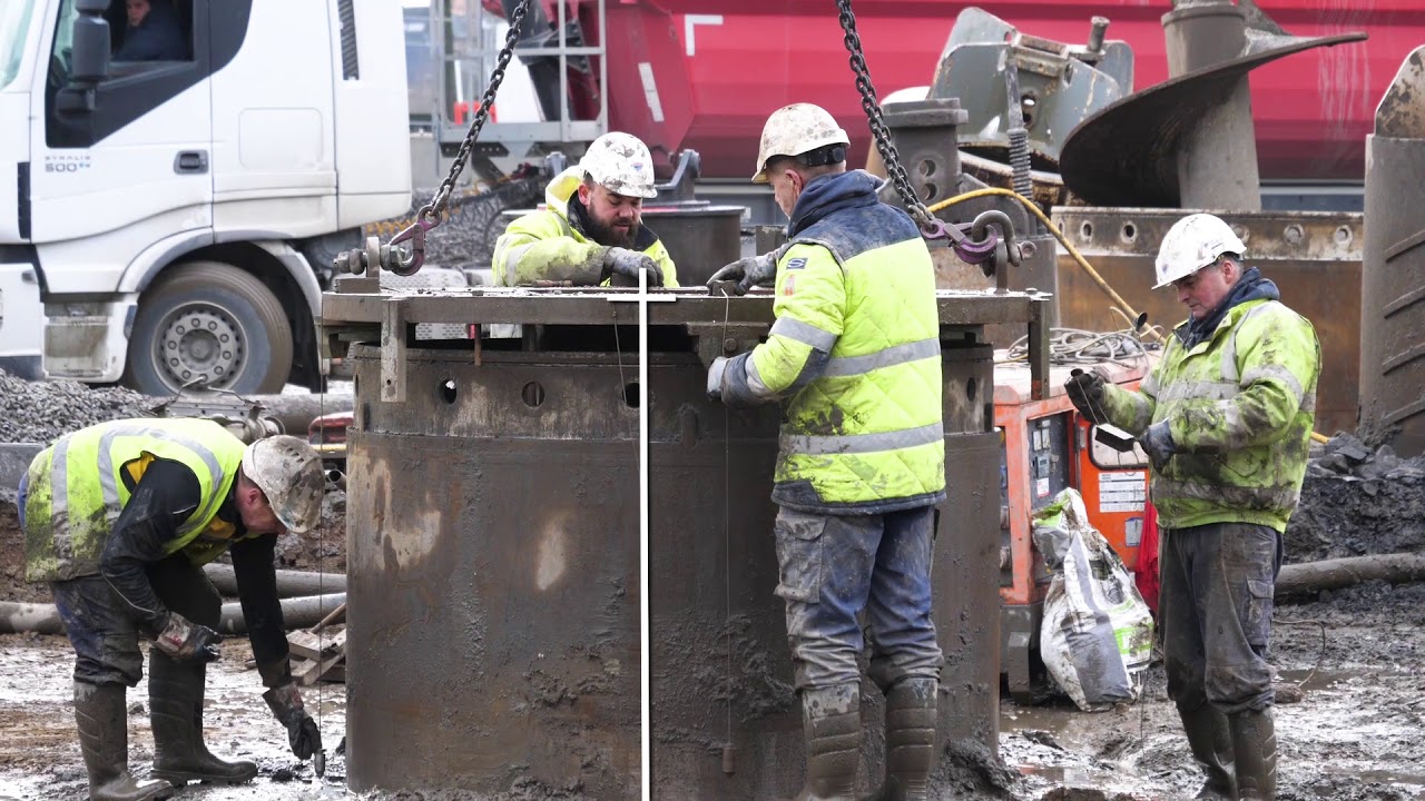 2018 Franki Foundations colonnes préfondées au Grognon