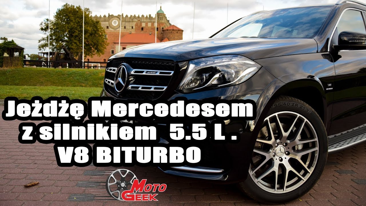 Mercedes-Benz GLS 63 AMG -  585 KM pod nogą MotoGeekTV!!!
