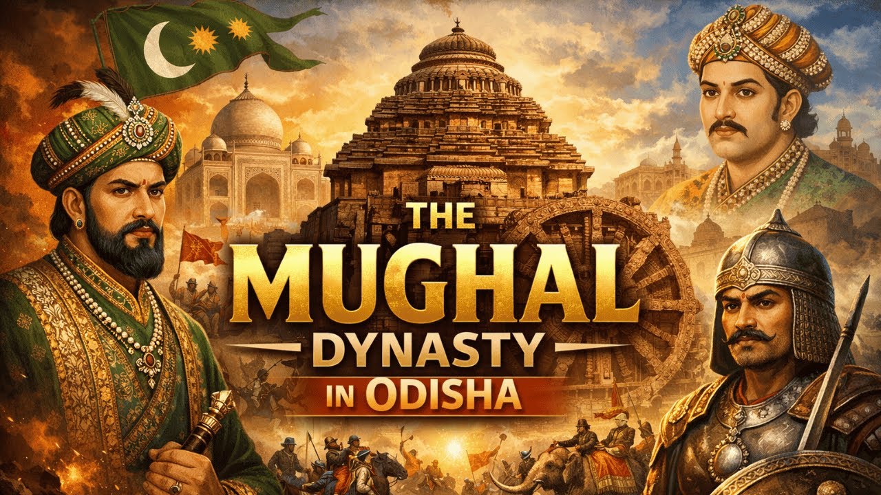 Mughal Dynasty in Odisha | History of Mughal Rule in Odisha | By Lipsita Mam