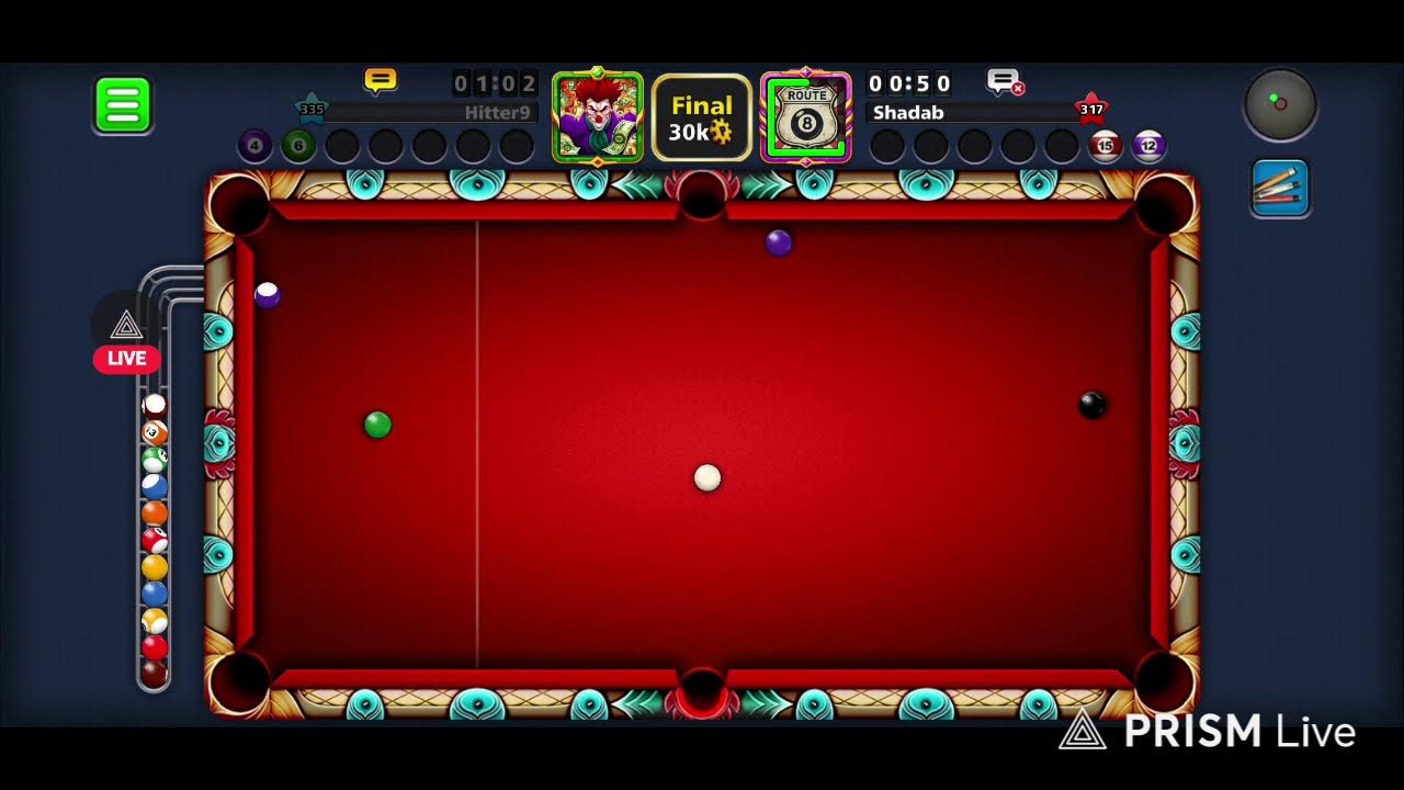 Let's Play 100M Event Table Live. #8 Ball Pool