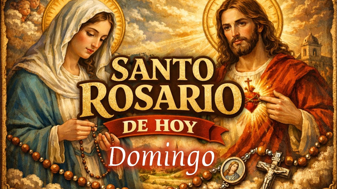 ✝️✨️Santo Rosario🙏🏼Domingo 15 de marzo💐✨️Misterios Gloriosos🌿🕊