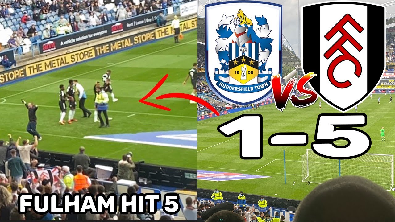 FULHAM HIT FIVE Huddersfield Town Vs Fulham 1-5 EFL Championship Match Day Vlog