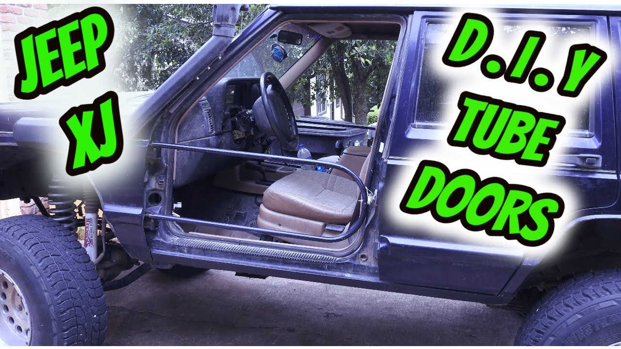 JEEP XJ DIY BUDGET TUBE DOORS - THE AVERAGE JEEPERS