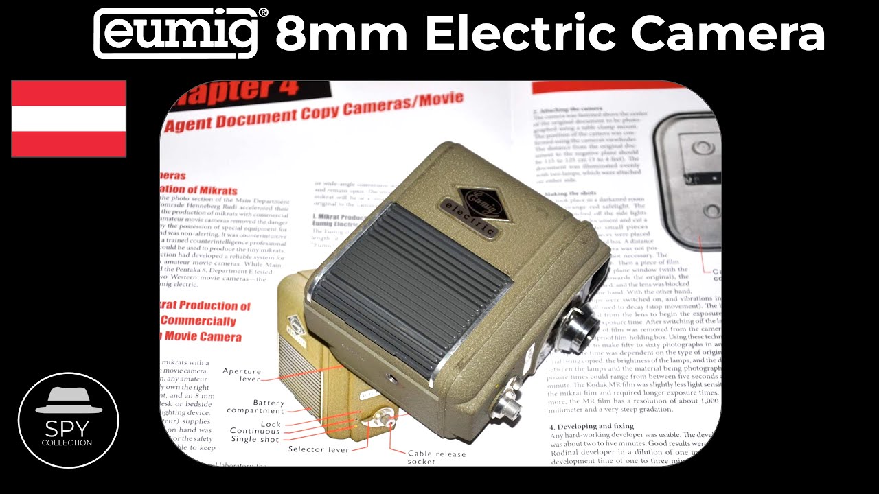 Eumig 8mm Electric Camera Used by East Germany's MfS (Stasi)