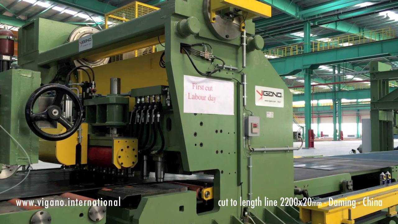 Cut-to-length line 2000x20