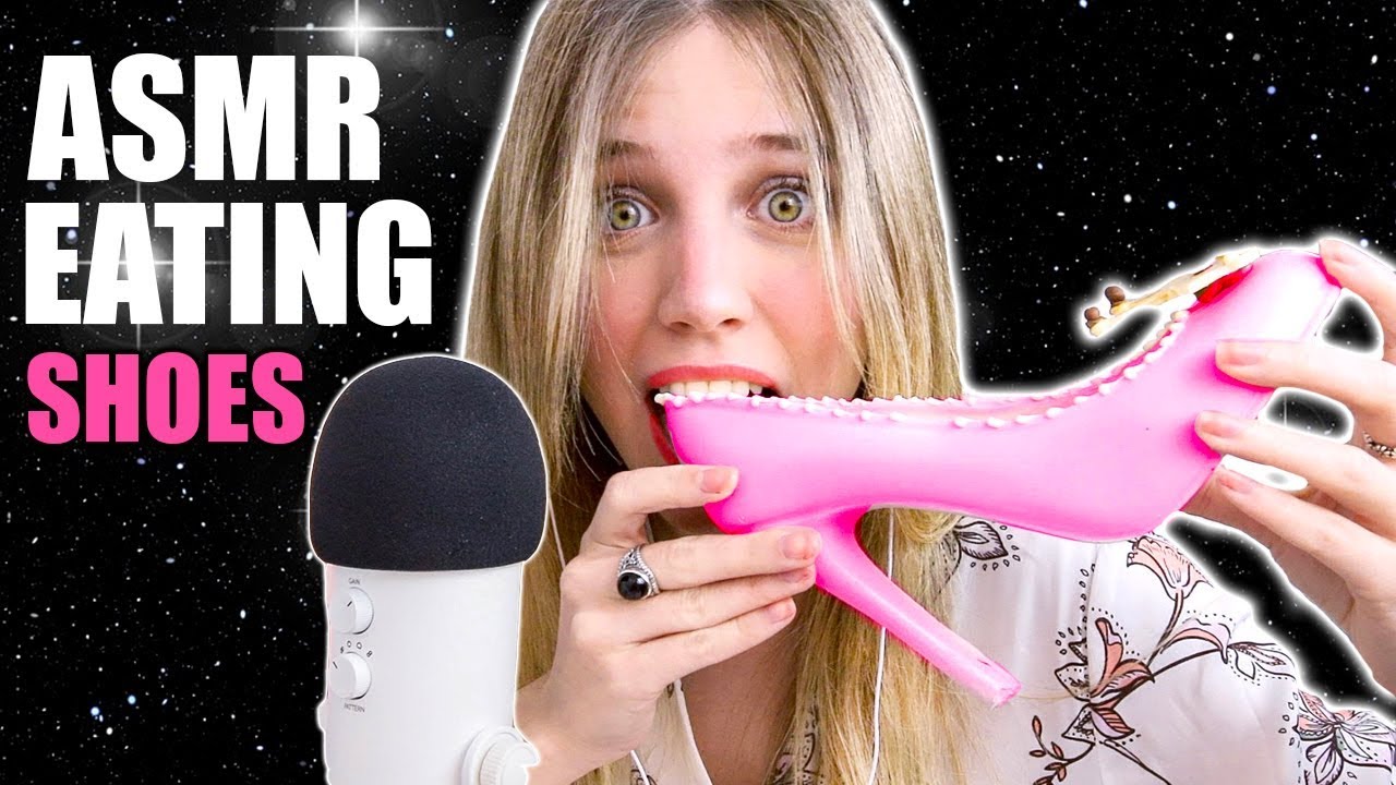ASMR COMIENDO ZAPATOS (Mouth sounds)