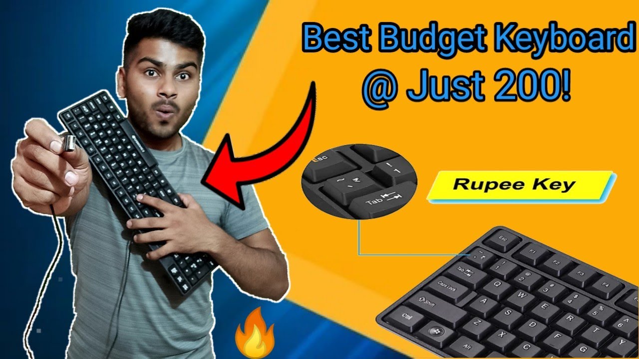 Best Budget Key-Bord @ ₹200  ! Unboxing & First Impression#budgetkeyboard