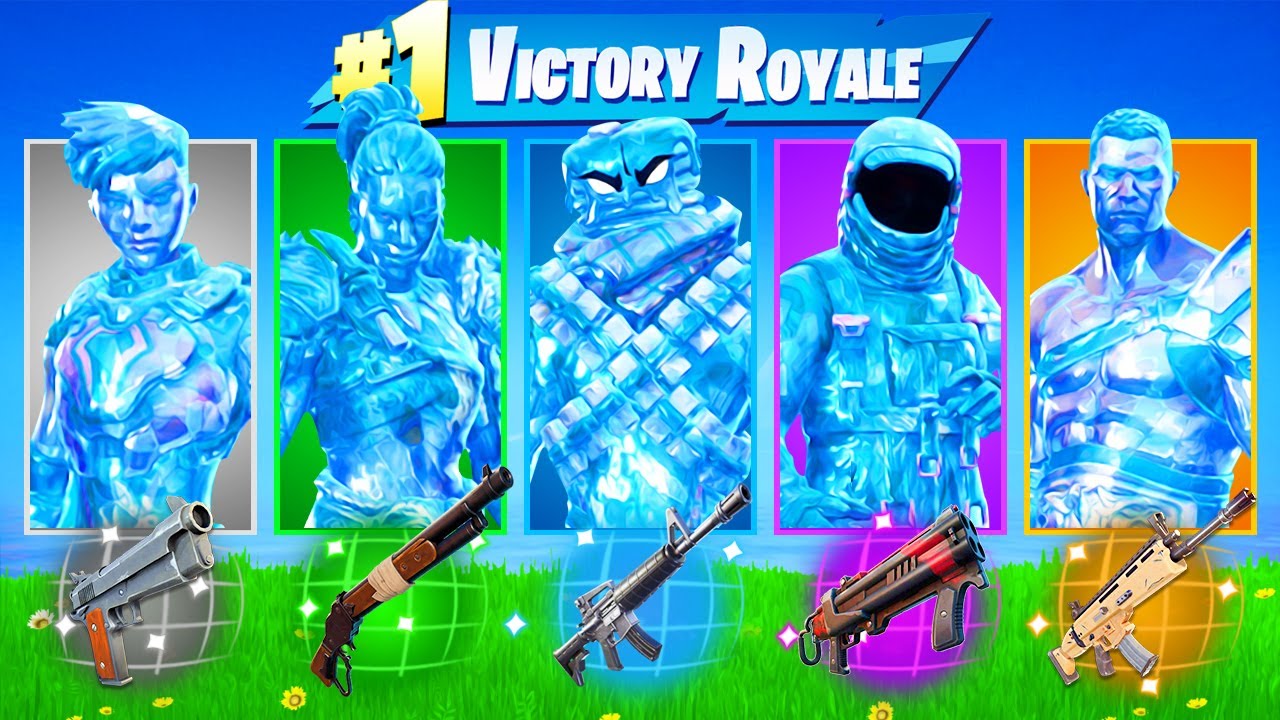 *RANDOM* SAPPHIRE SKIN CHALLENGE In Fortnite!