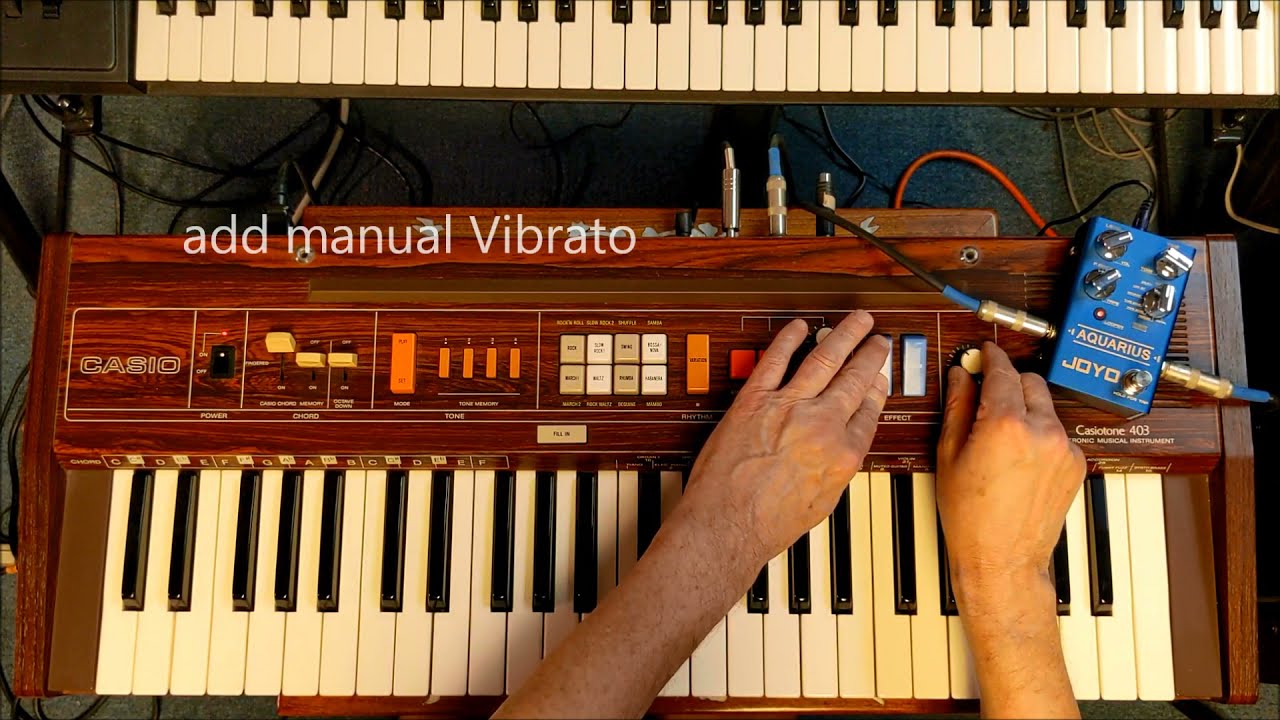 Casiotone 403 & Joyo 