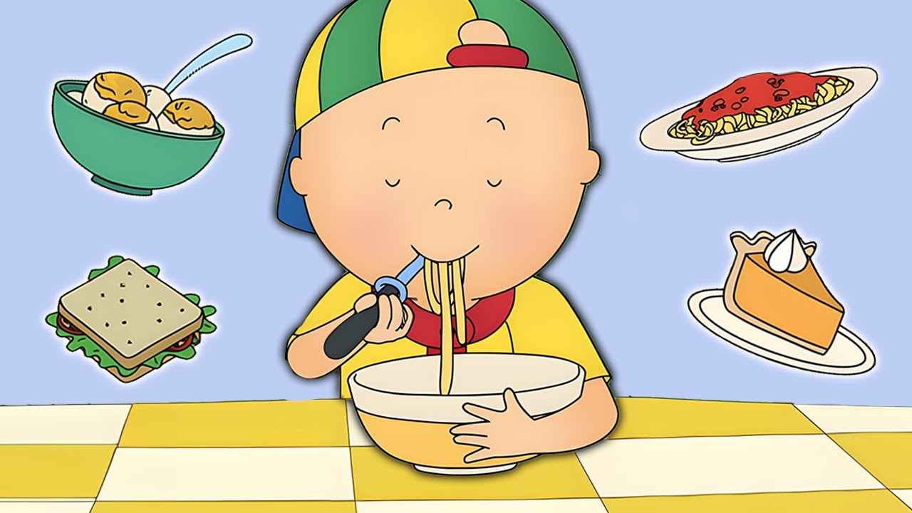Nourriture Du Monde Entier | Les Nouvelles Aventures de Caillou