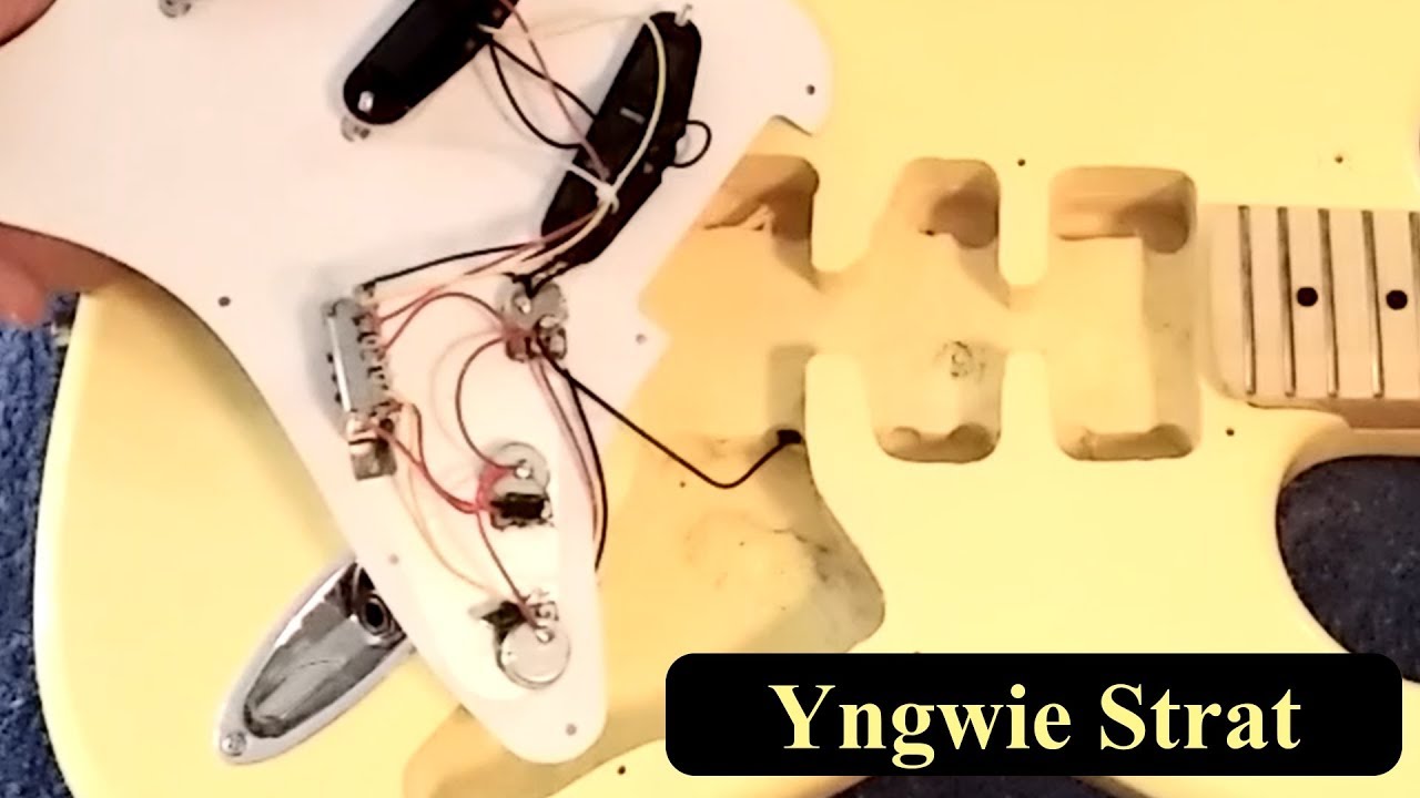 Разборка AlExpress Yngwie Strat