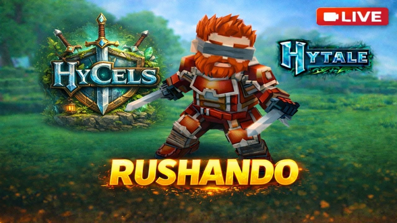 🔴LIVE ON!! RUSHANDO NO HYCELS!!