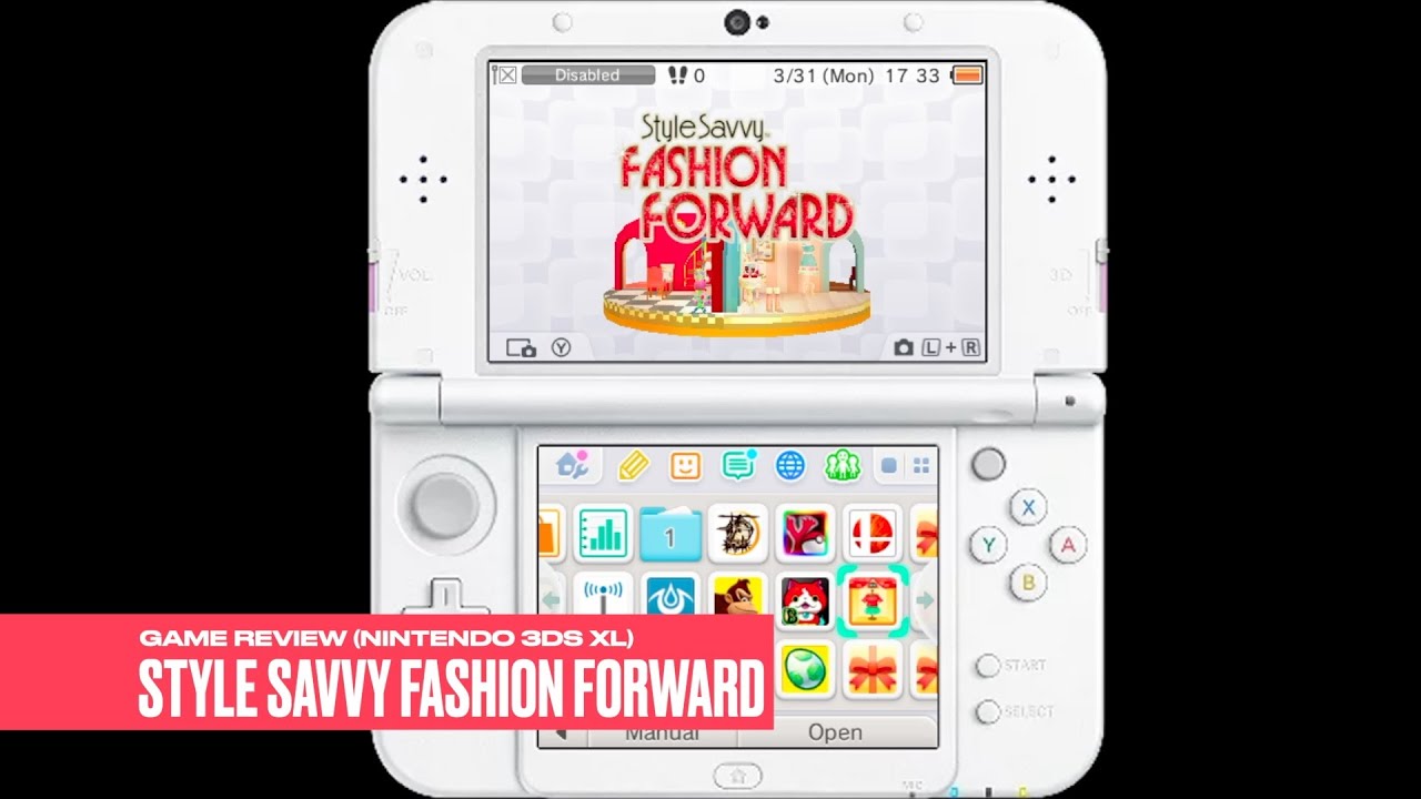 Style Savvy Fashion Forward (Nintendo 3DS XL) Game Review - Gameplay & Walkthrough