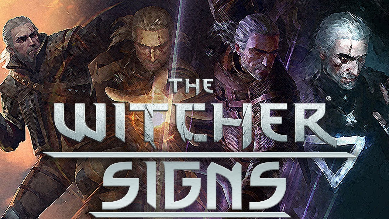 What Are The Witcher Signs?  - Witcher Lore - Witcher Mythology - Witcher 3 lore