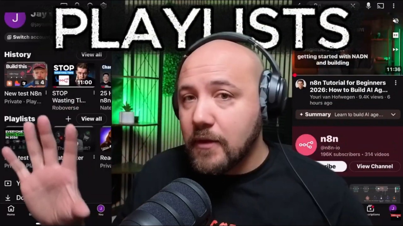Как организовать плейлисты на YouTube для более быстрого обучения