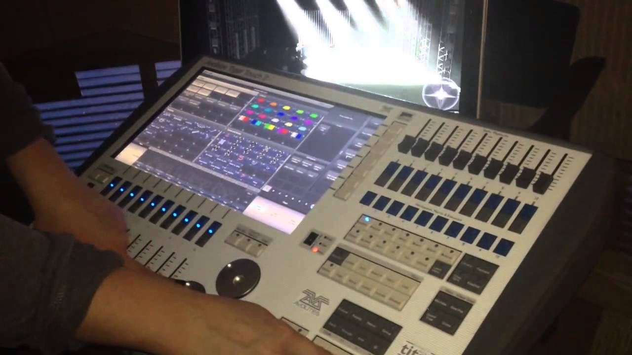 Avolites Tiger touch Titan Basic Training - Shape Generator (Lighting Controller for rent)