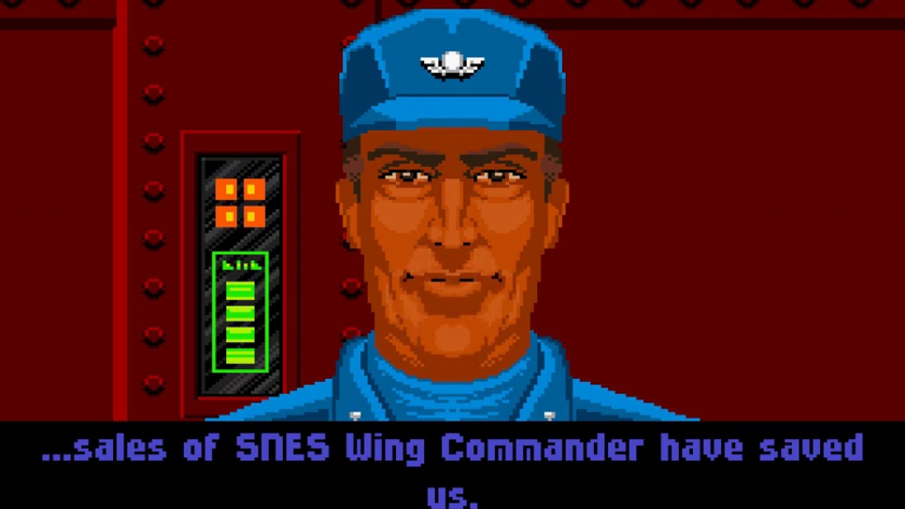 Hidden Easter Egg in Wing Commander: The Secret Missions for SNES