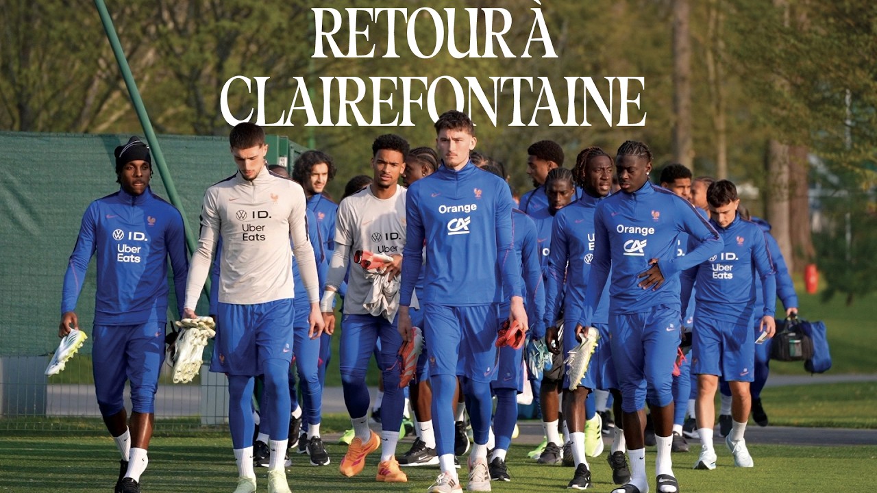 La premi&egrave;re journ&eacute;e des Bleuets &agrave; Clairefontaine !