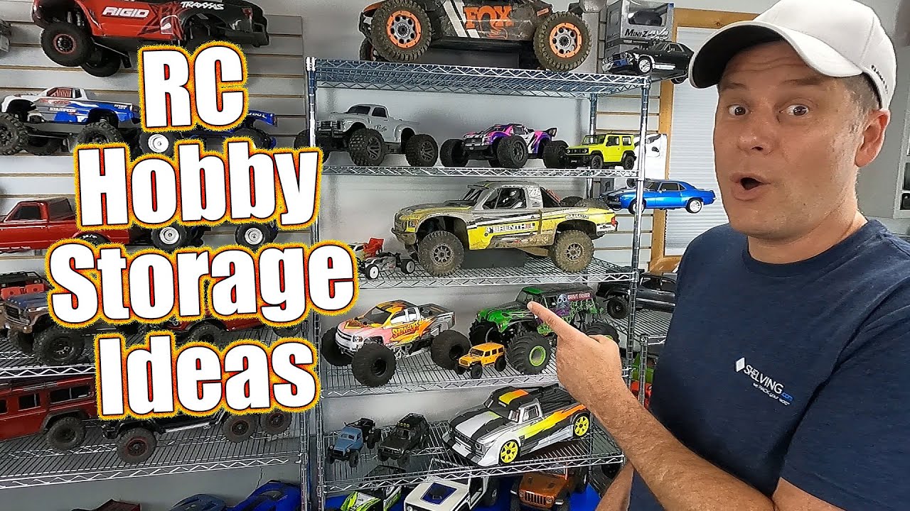 RC Car Storage Solutions! Workshop Inspiration With Shelving Inc Racks | RC Driver