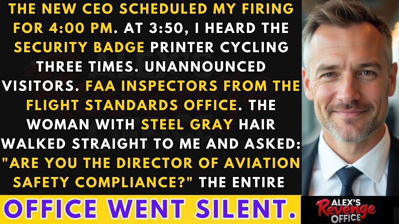 They Booked My Firing For 4:00 PM — By 3:50, FAA Agents Stepped In | Office Revenge