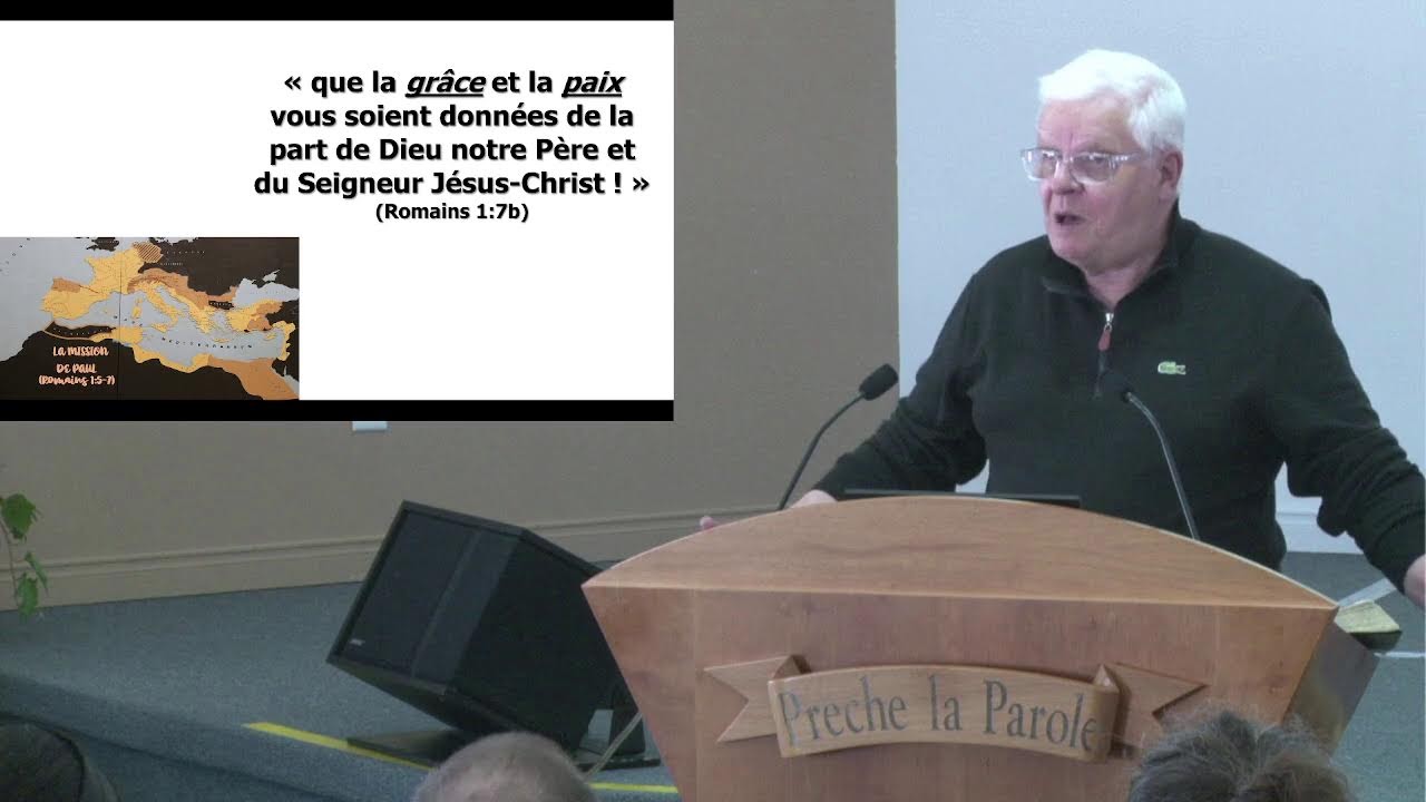 LA MISSION  DE PAUL  (Romains 1:5-7) Par Luc Bisson