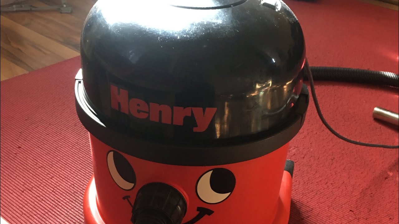 Vintage old numatic Henry vacuum cleaner from 1996